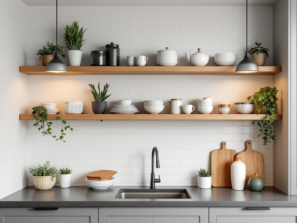 Open Shelving Kitchen Design: Storage Solutions, Decorating Tips, and Organization Ideas