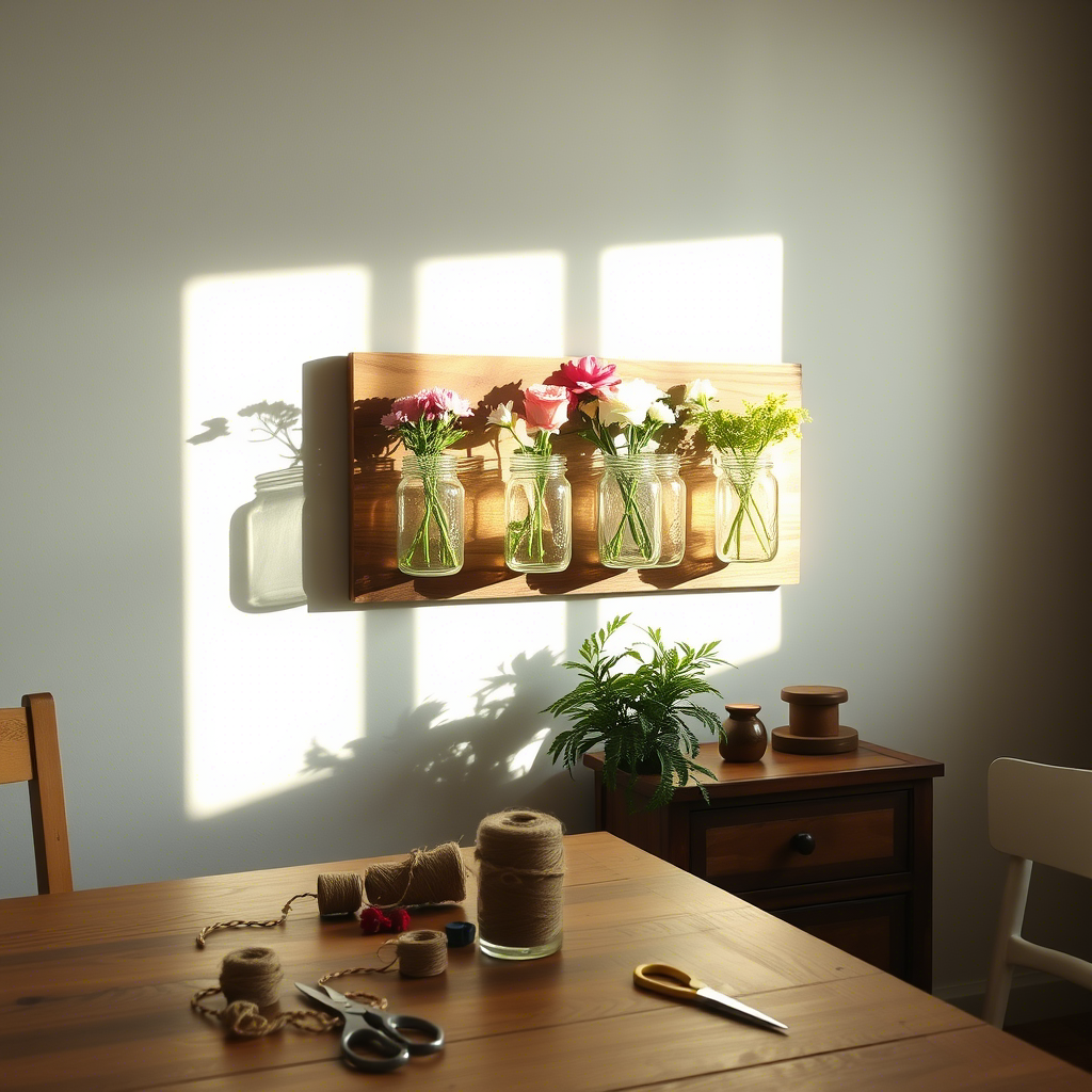 5 Brilliant Ways to Craft Upcycled Mason Jar Decor at Home