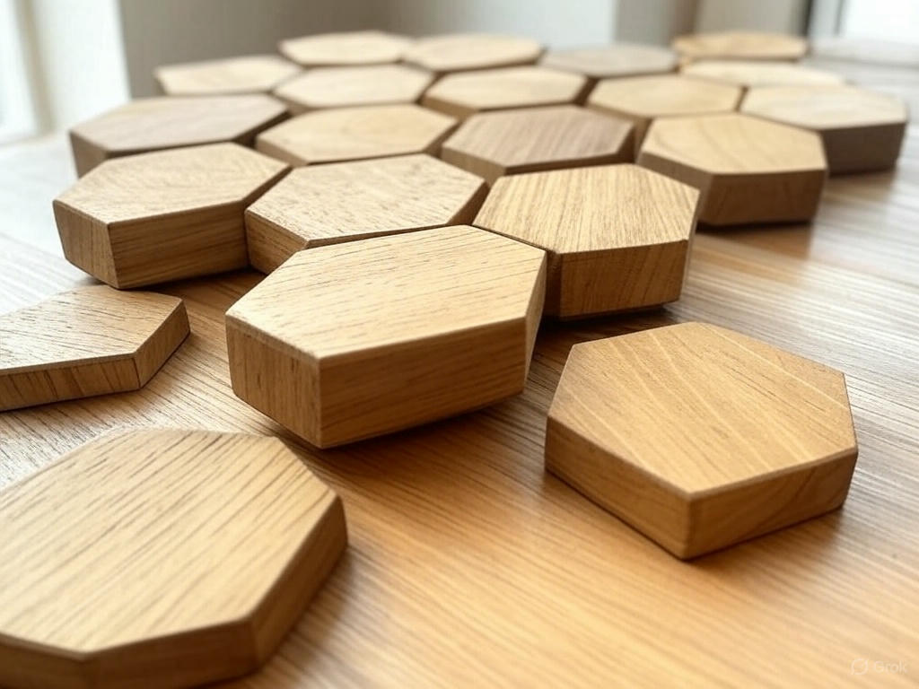 Modern Geometric Wood Craft: 10 Easy Projects for Stunning Home Decor